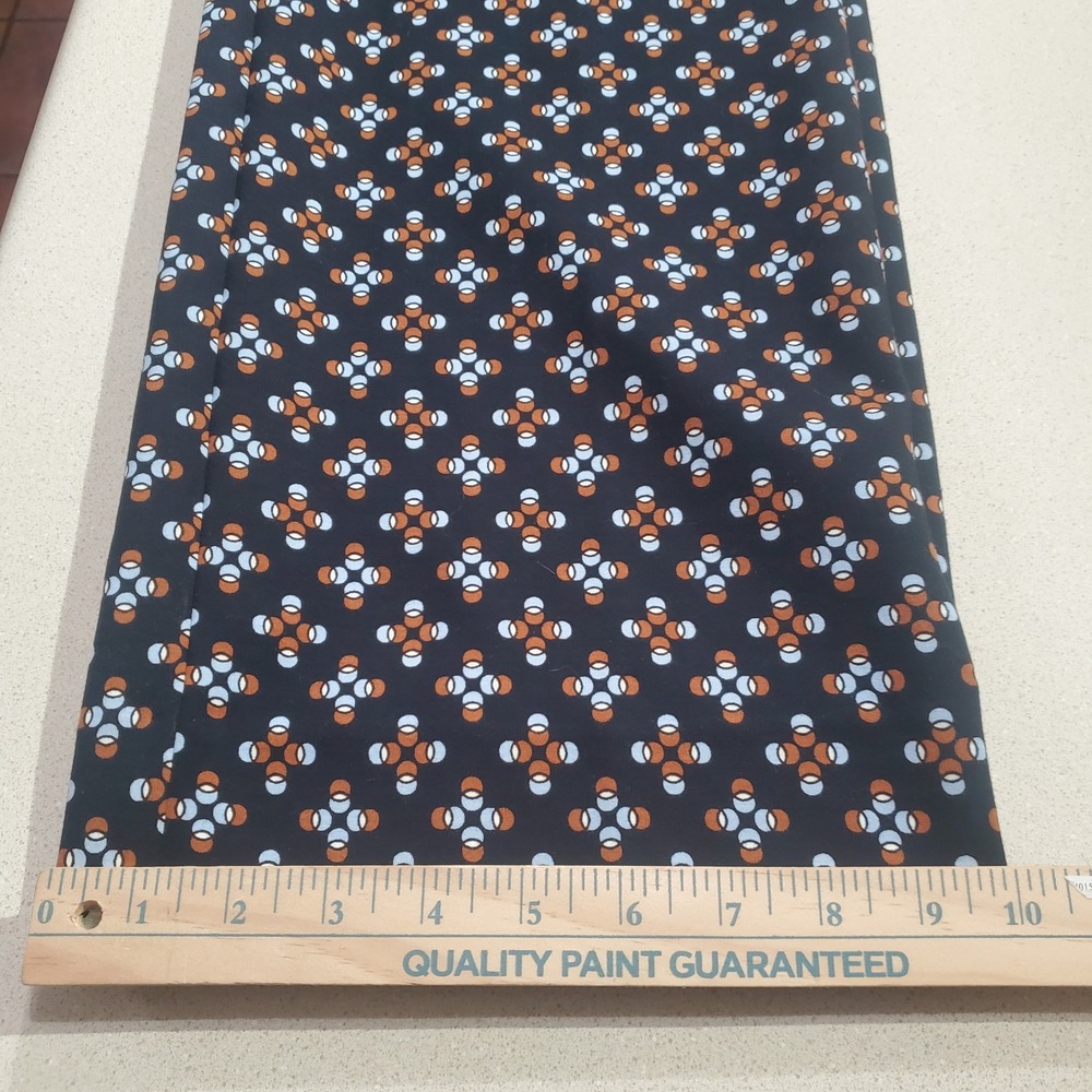 Maeve by Anthropologie The Colette Cropped WideLeg Pants Geometric Print Size 26 - Picture 9 of 11